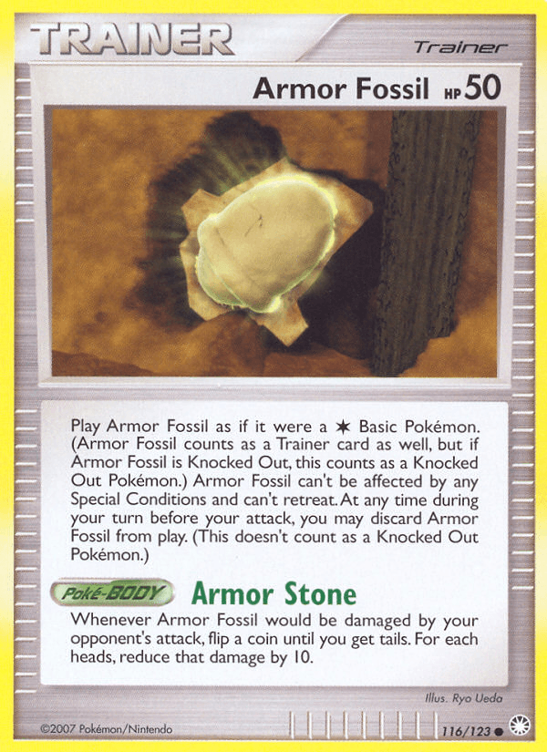 Armor Fossil, kortbilde fra pokemontcg.io