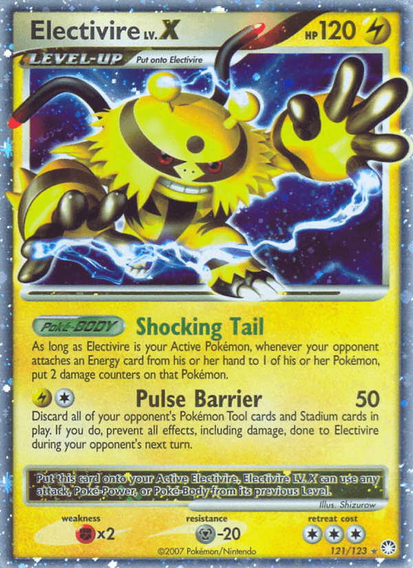Electivire LV.X, kortbilde fra pokemontcg.io