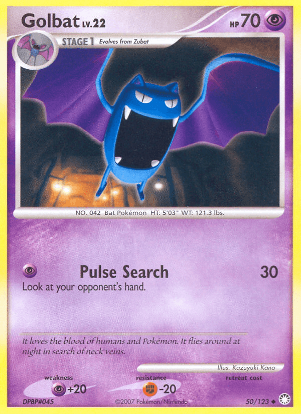 Golbat, kortbilde fra pokemontcg.io