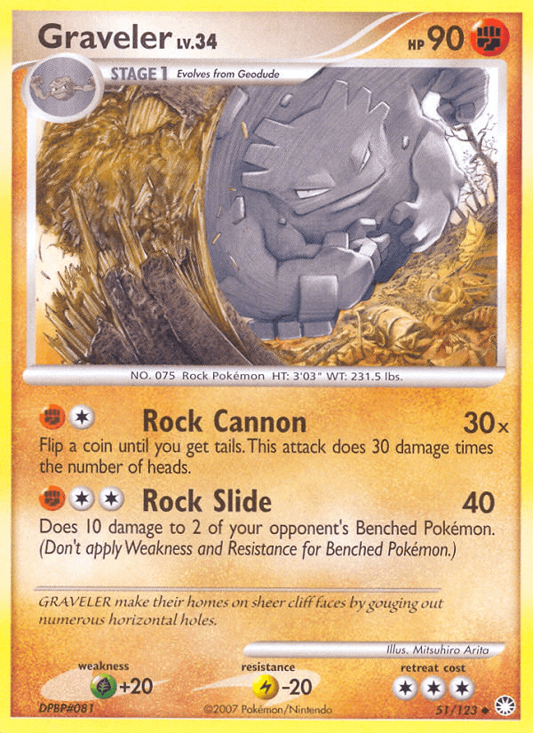 Graveler, kortbilde fra pokemontcg.io