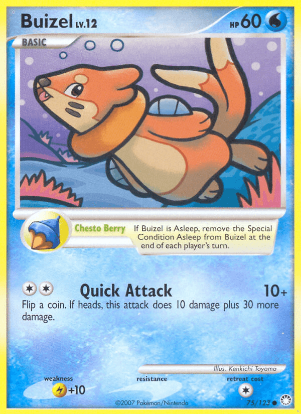 Buizel, kortbilde fra pokemontcg.io