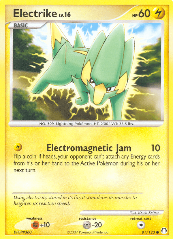 Electrike, kortbilde fra pokemontcg.io
