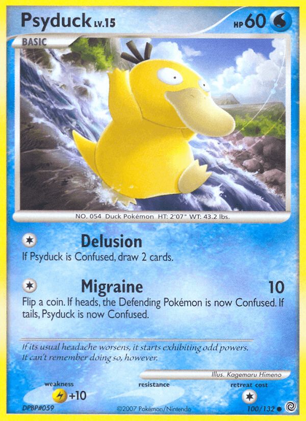 Psyduck, kortbilde fra pokemontcg.io