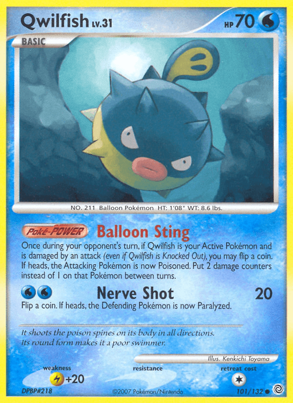 Qwilfish, kortbilde fra pokemontcg.io