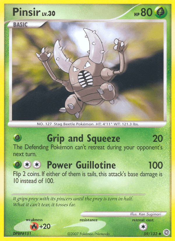 Pinsir, kortbilde fra pokemontcg.io