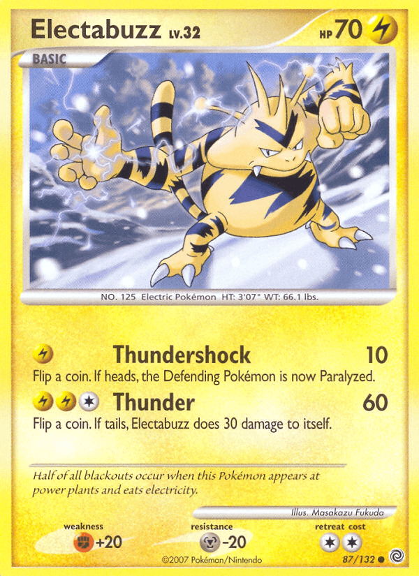 Electabuzz, kortbilde fra pokemontcg.io