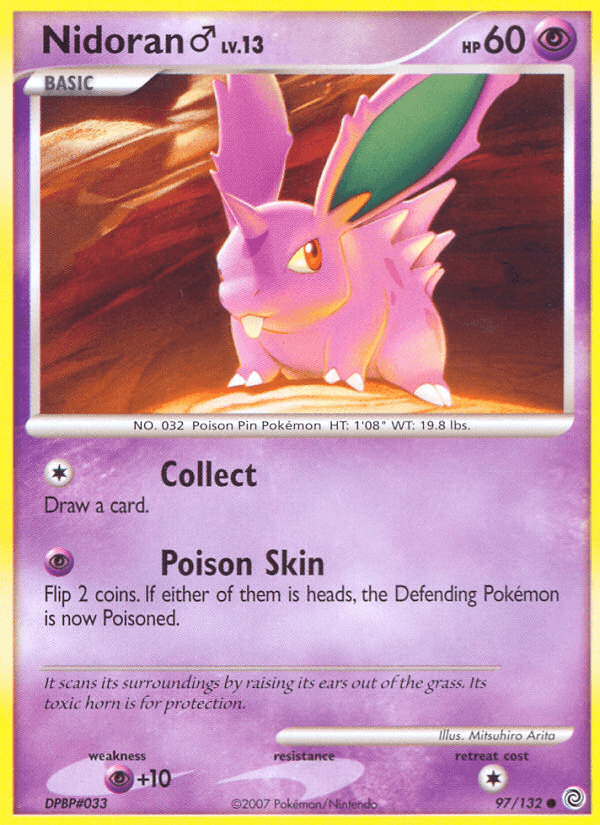 Nidoran ♂, kortbilde fra pokemontcg.io