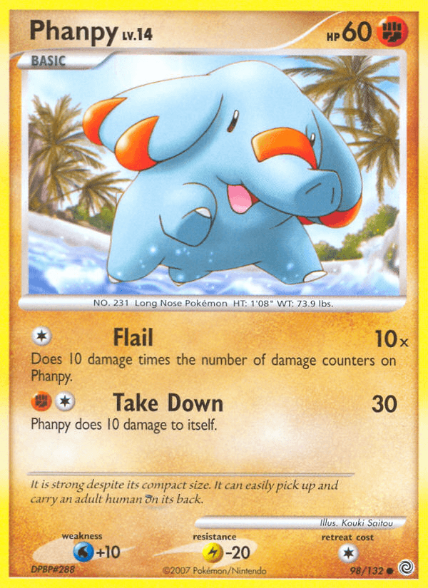 Phanpy, kortbilde fra pokemontcg.io