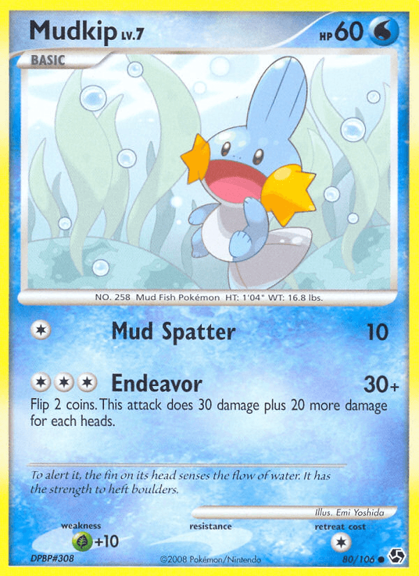 Mudkip, kortbilde fra pokemontcg.io