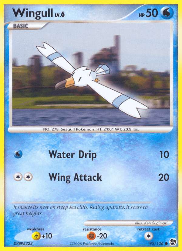 Wingull, kortbilde fra pokemontcg.io