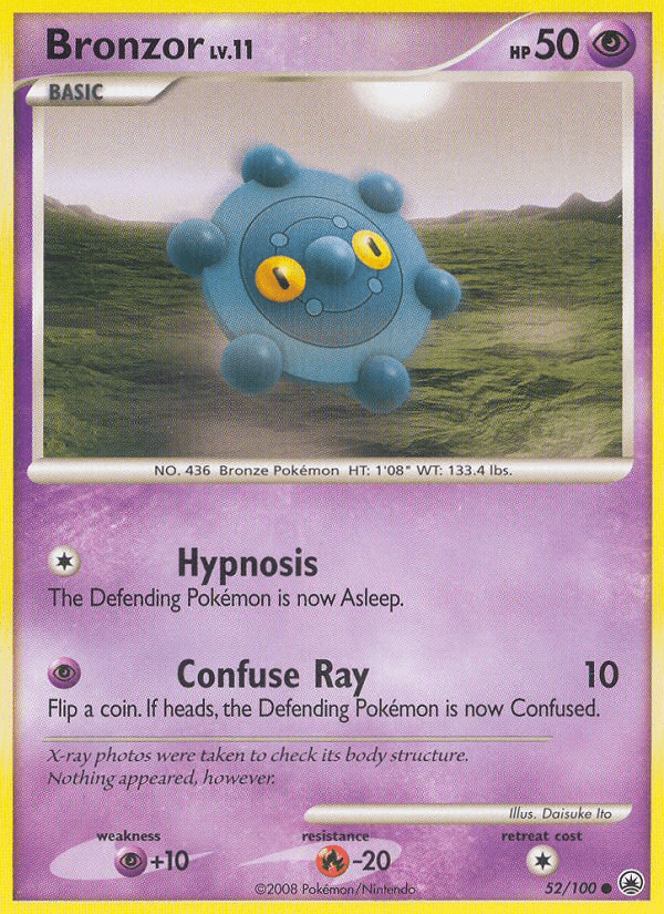 Bronzor, kortbilde fra pokemontcg.io