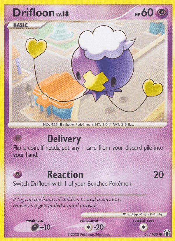 Drifloon, kortbilde fra pokemontcg.io