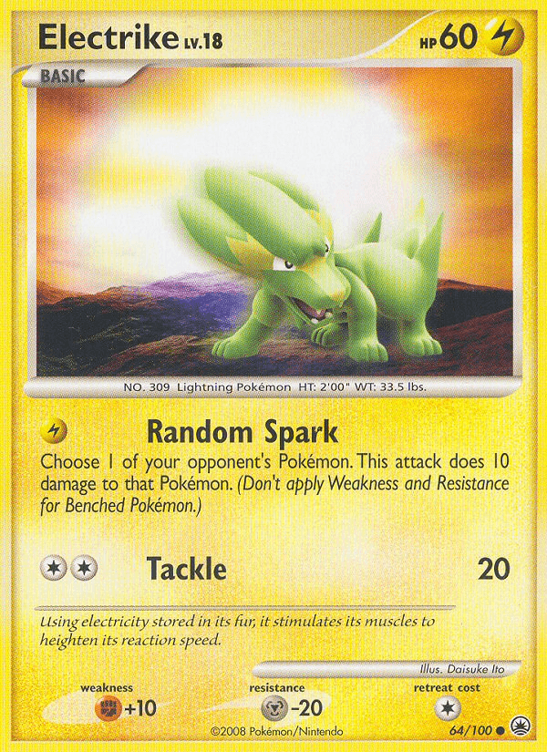 Electrike, kortbilde fra pokemontcg.io