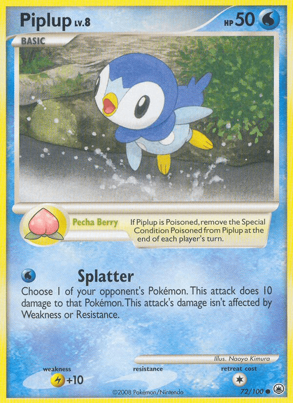 Piplup, kortbilde fra pokemontcg.io