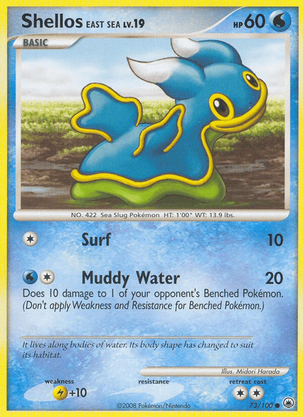 Shellos East Sea, kortbilde fra pokemontcg.io