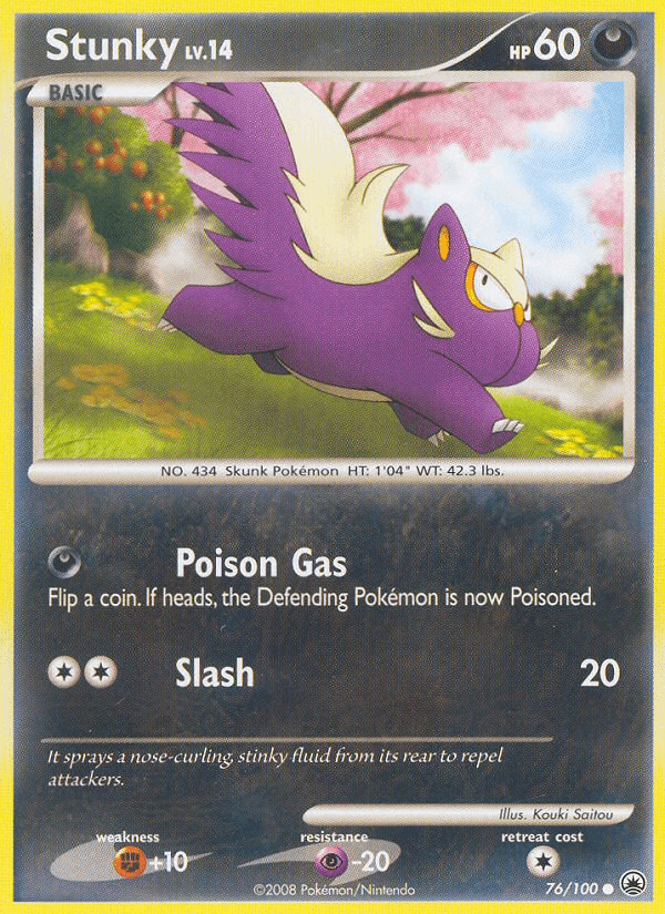 Stunky, kortbilde fra pokemontcg.io