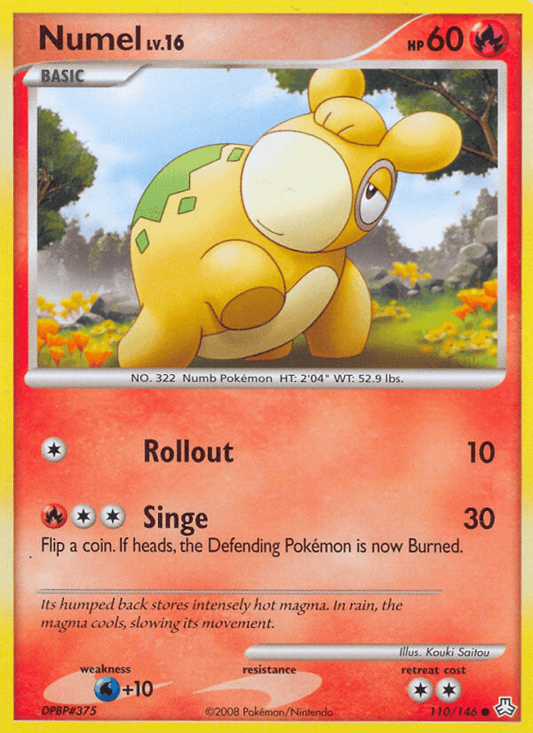 Numel, kortbilde fra pokemontcg.io