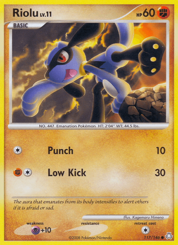 Riolu, kortbilde fra pokemontcg.io