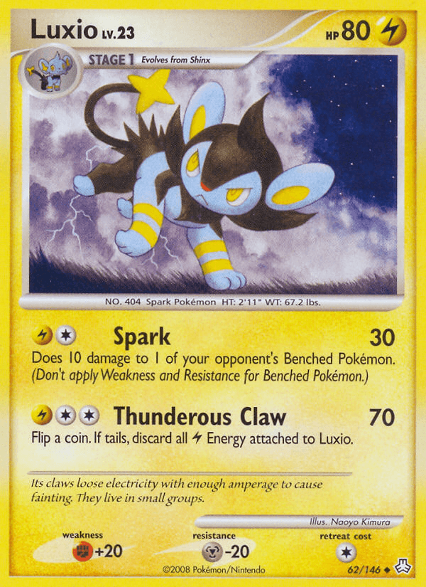 Luxio, kortbilde fra pokemontcg.io