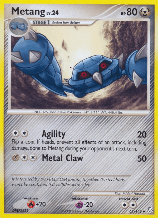 Metang, kortbilde fra pokemontcg.io
