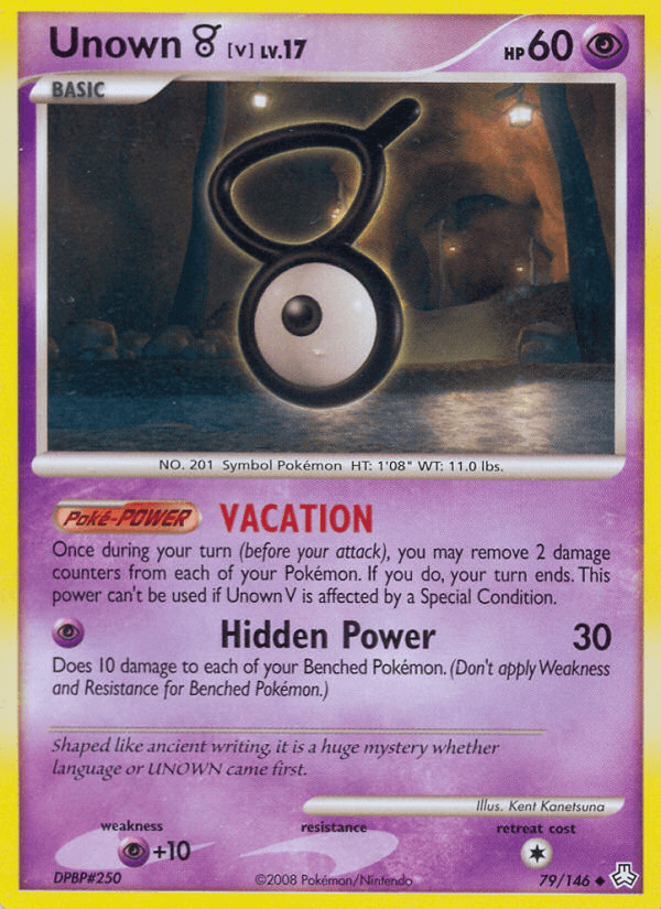 Unown [V], kortbilde fra pokemontcg.io