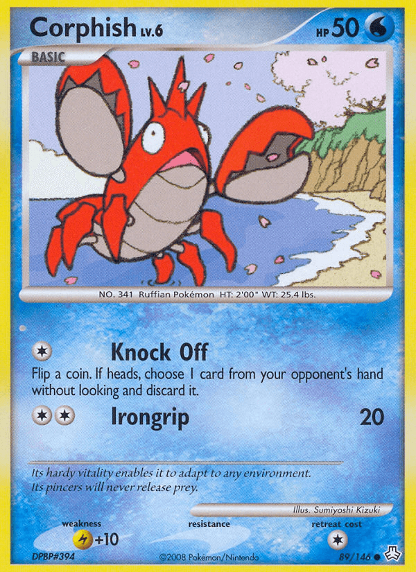Corphish, kortbilde fra pokemontcg.io