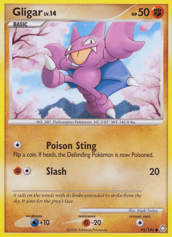 Gligar, kortbilde fra pokemontcg.io