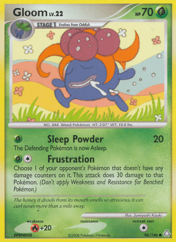 Gloom, kortbilde fra pokemontcg.io