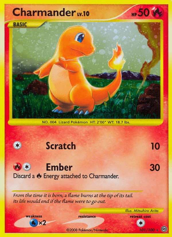 Charmander, kortbilde fra pokemontcg.io