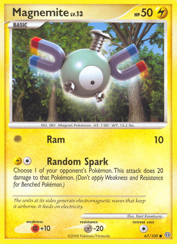 Magnemite, kortbilde fra pokemontcg.io