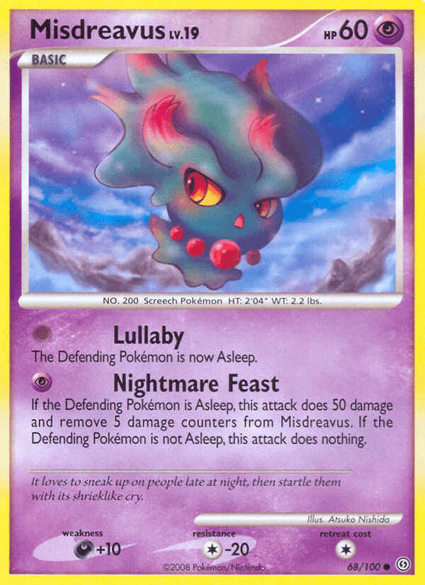 Misdreavus, kortbilde fra pokemontcg.io