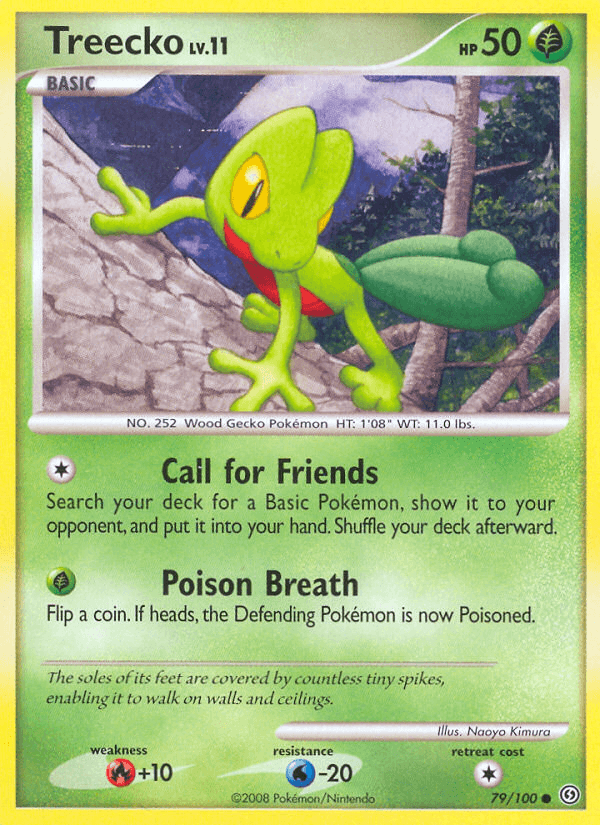 Treecko, kortbilde fra pokemontcg.io