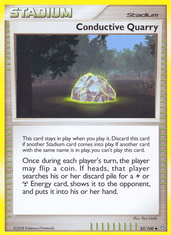 Conductive Quarry, kortbilde fra pokemontcg.io
