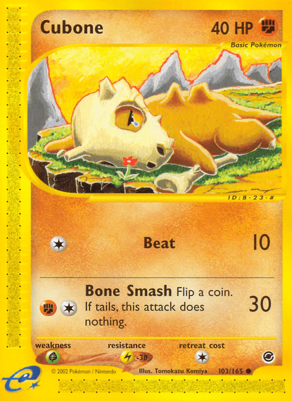 Cubone, kortbilde fra pokemontcg.io