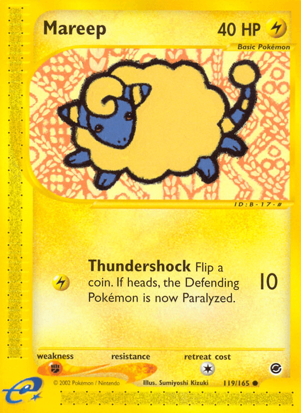 Mareep, kortbilde fra pokemontcg.io