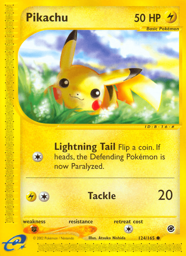 Pikachu, kortbilde fra pokemontcg.io