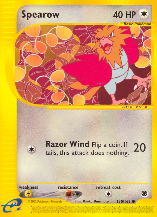 Spearow, kortbilde fra pokemontcg.io