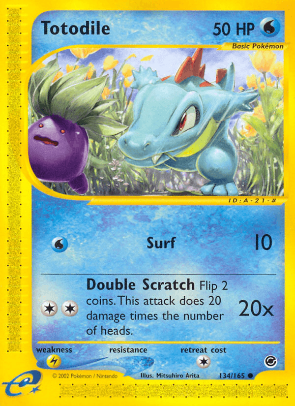 Totodile, kortbilde fra pokemontcg.io
