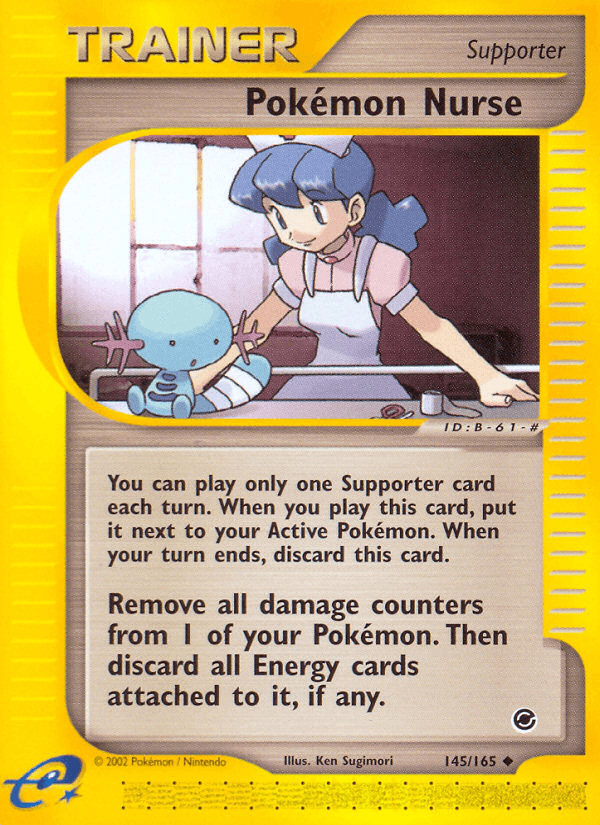 Pokémon Nurse, kortbilde fra pokemontcg.io