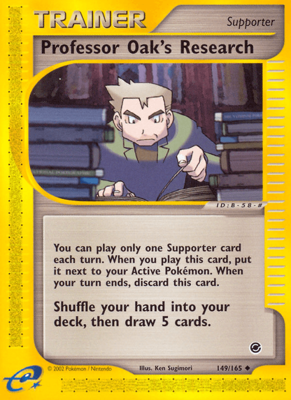 Professor Oak's Research, kortbilde fra pokemontcg.io