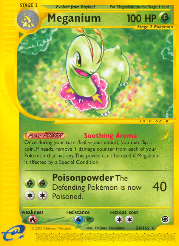 Meganium, kortbilde fra pokemontcg.io