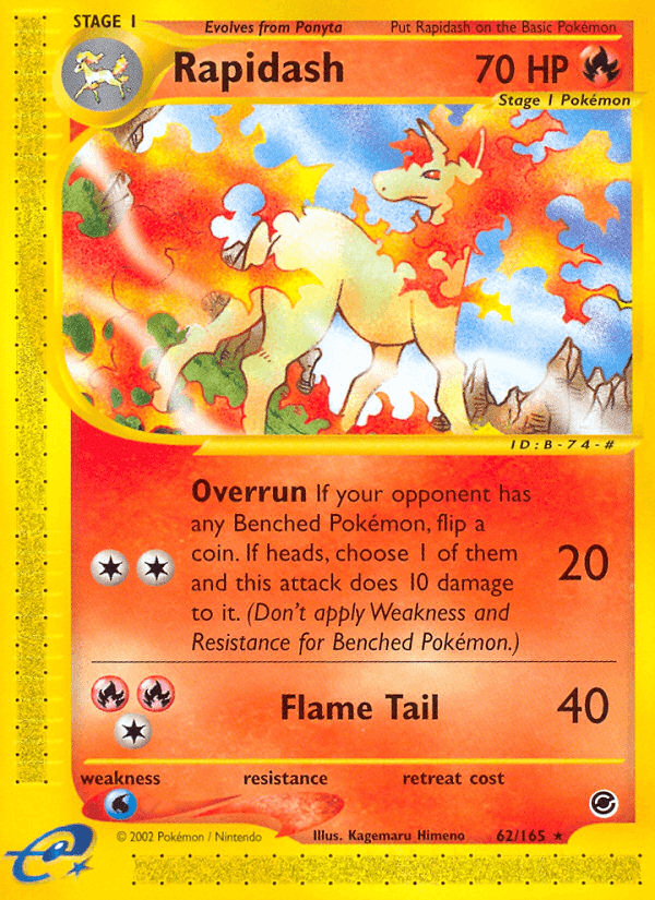 Rapidash, kortbilde fra pokemontcg.io