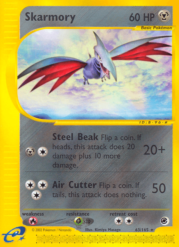 Skarmory, kortbilde fra pokemontcg.io