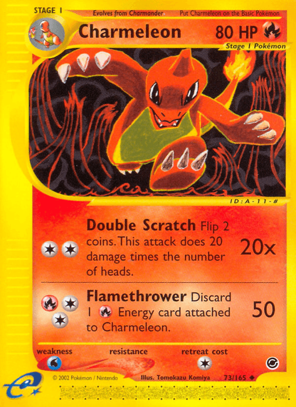Charmeleon, kortbilde fra pokemontcg.io