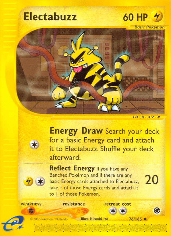 Electabuzz, kortbilde fra pokemontcg.io