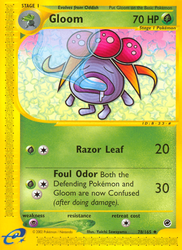 Gloom, kortbilde fra pokemontcg.io