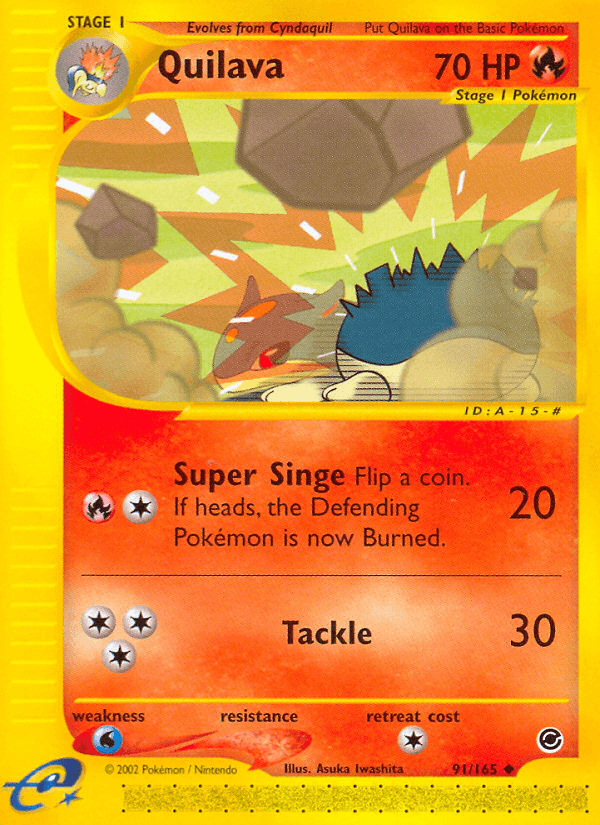 Quilava, kortbilde fra pokemontcg.io