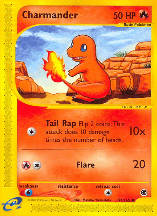 Charmander, kortbilde fra pokemontcg.io