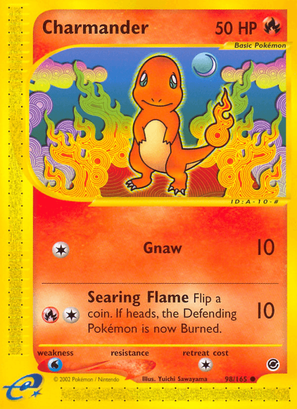Charmander, kortbilde fra pokemontcg.io