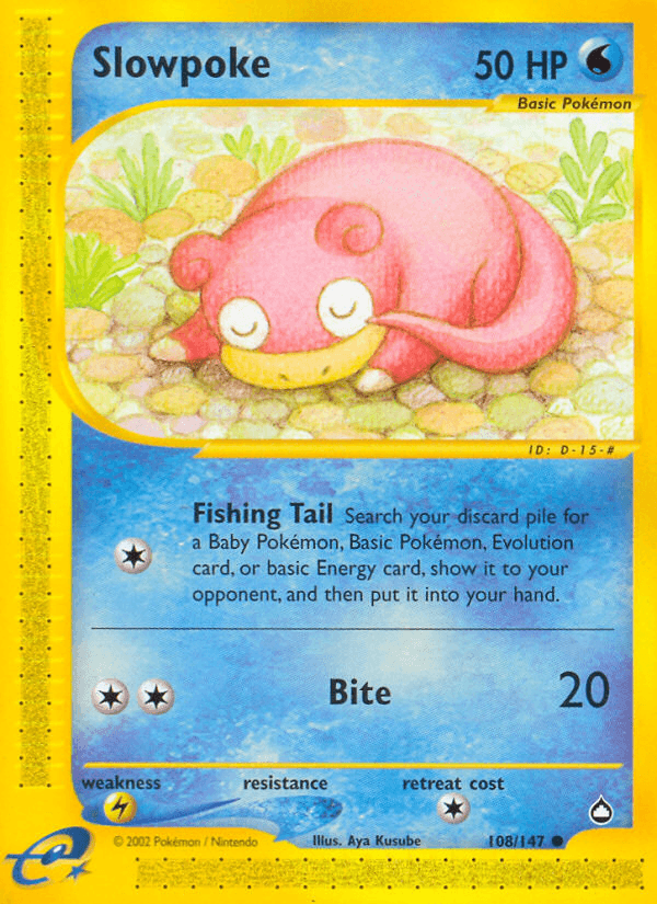 Slowpoke, kortbilde fra pokemontcg.io